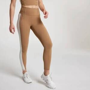 NEW CALIA highrise 7/8 legging in brown,tan